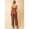 Women's Crochet Chevron Jumpsuit - GILLI - 4 of 4