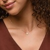 Bearfruit Jewelry Sterling Silver 18K Gold Plated Crystal Heart Necklace - 2 of 4