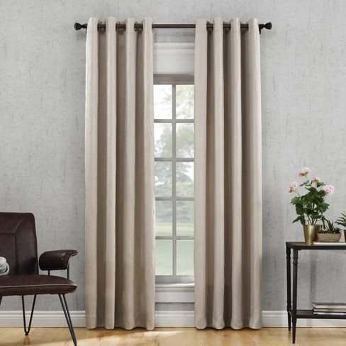 Gunther Crushed Texture Energy Efficient Grommet Curtain Panel