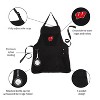 Grill Apron, Black, University of Wisconsin-Madison - 4 of 4