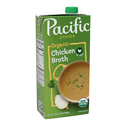 Pacific Foods Organic Gluten Free Free Range Chicken Broth - 32oz - image 1 of 4
