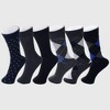 Alpine Swiss Mens Cotton 18 Pack Dress Socks Solid Ribbed Argyle Shoe Size 6-12 - 2 of 4