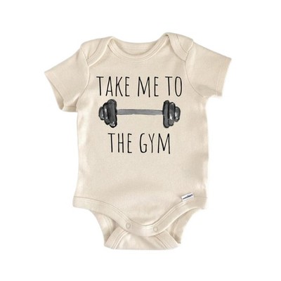 Gym Bodybuilder Workout - Baby Boy Girl Clothes Infant Onesie® Funny Cute GS1