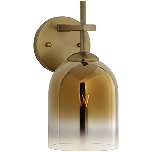 Possini Euro Design Possini Euro Freya 11 1/2" High Gradient Gold Wall Sconce - 1 of 4