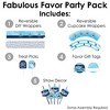 Big Dot of Happiness Shark Zone - Jawsome Shark Party or Birthday Party Favors and Cupcake Kit - Fabulous Favor Party Pack - 100 Pieces - 2 of 4
