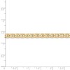 Black Bow Jewelry 4.75mm, 14K Yellow Gold, Hollow Anchor Link Chain Necklace - 4 of 4