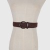 Anna-Kaci Chic Woven Womens Belt with Alloy Buckle - 3 of 4