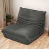 Bean Bag Sofa Lazy Sofa Bean Bag Sofa Lazy Sofa with Memory Foam  for Living Room Apartment Soft Lounge Chair - 2 of 4