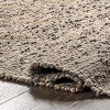 Nuloom Cyndi Abstract 5x8 Jute Indoor Area Rug for Dining Room Rug Neutral Rug Living Room Rug Kitchen, Charcoal/Natural - 4 of 4