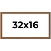 PosterPalooza | Panoramic Classic Gold Picture Frame - UV Acrylic, Foam Board Backing, Hanging Hardware - 2 of 4