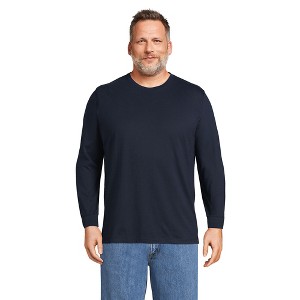 Lands' End Men's Super-T Long Sleeve T-Shirt - 1 of 4