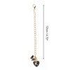 Unique Bargains Butterfly Heart Cup Chain Charm Water Cup Pendant 1 Pc - 2 of 4