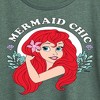 Women's - Disney - Ariel Short Sleeve Graphic T-Shirt - 2 of 4