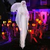 Costway 8.3 FT Halloween Standing Angel with Light up Eyes Sounds & Movements Garden - 2 of 4