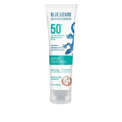Blue Lizard Active Mineral-Based Sunscreen Lotion - SPF 50 - 5 fl oz