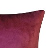 18"x18" Snowflakes Velvet Foil Printed Holiday Square Throw Pillow - Edie@Home - 4 of 4