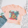Simply Sage Market Women's Summer Vibes Vintage Short Sleeve Relaxed Fit Cropped Tee - 3 of 3