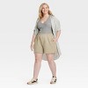 Women's Leisure Studio Mid-Thigh Fleece Shorts - Universal Thread™ - 3 of 3