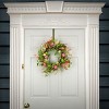 20" Artificial Pink Floral Spring Wreath with Pastel Eggs and Berries - National Tree Company - 2 of 3