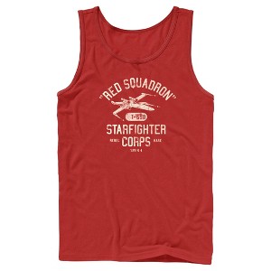 Men's Star Wars Rebel X-Wing Starfighter Corps Collegiate Tank Top - 1 of 4