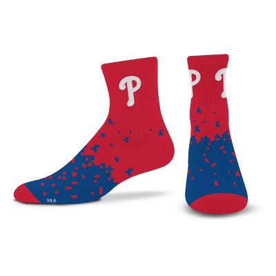 MLB Philadelphia Phillies Adult Quarter Socks