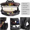 Infurnic Backpacks PU Leather Backpack Purse For Women Convertible Ladies Fashion Casual Large School Shoulder Bags, Black, 6"*13"*14" - 2 of 4