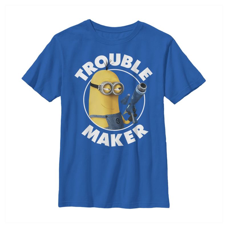 Boy's Despicable Me Minion Trouble Maker T-Shirt, 1 of 5