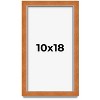 PosterPalooza | Classic Brown Picture Frame - UV Acrylic, Foam Board Backing, Hanging Hardware - 2 of 4