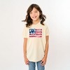 The Juniper Shop USA Flag Coquette Youth Short Sleeve Tee - 4 of 4