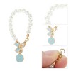 Unique Bargains Pearl Chain Bow Water Cup Pendant 1 Pc - 4 of 4