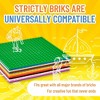 Strictly Briks Classic Stackable Baseplates, Building Bricks For Towers, Shelves, and More, Rainbow Colors, 12 Pack, 6x6 Inches - 3 of 4
