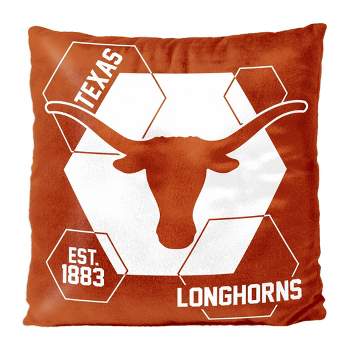 NCAA Texas Longhorns Connector Velvet Reverse Pillow
