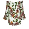 VENUS Womens Bell Sleeve Printed Top - 3 of 3