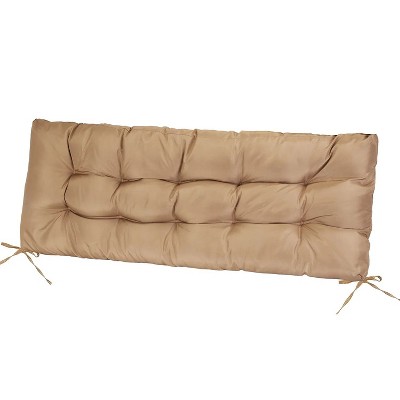 Bench Seat Cushion For Indoor Outdoor Furniture Non Slip Long Chair Cushion with Ties Strap Waterproof Swing Cushion