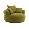 Anybear Chenille Sponge Single Sofa, Fluffy Modern Sleeper Chair for Living room, Bedroom, No Assembly Required - 3 of 4