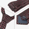 INSPIRE CHIC Men's Adjustable Regular Fit Satin Necktie - 3 of 4