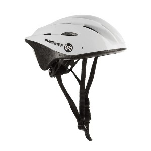 Punisher Skateboards Men's 18-Vent Adult Cycling Helmet with ABS Shell, White - 1 of 4