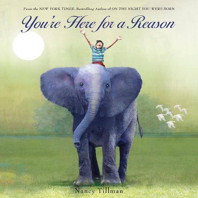 You're Here for a Reason - by Nancy Tillman (Board Book)