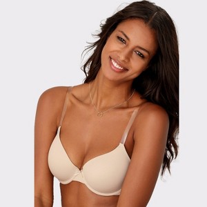 Women's Underwire Clear Strap T-Shirt Bra - LASCANA - 1 of 4