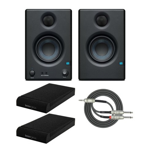 PreSonus Eris E3.5-3.5 Near Field Studio Monitors (Pair) – Powered Desktop  Speakers for Music Production, Studio-Quality Recording, and Active Media  Reference 