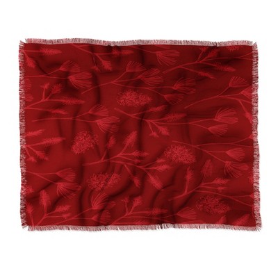 Gabriela Fuente Joly Time Woven Throw Blanket - Deny Designs