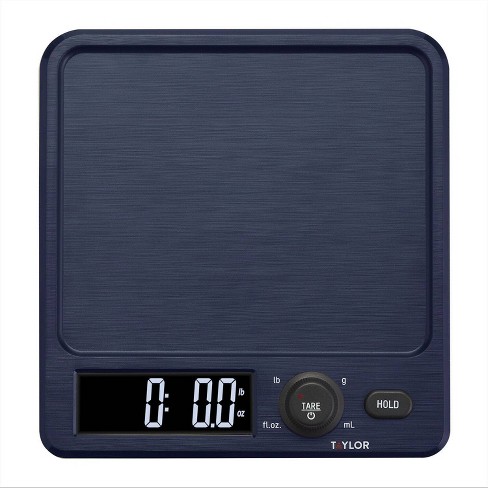 Taylor Digital Kitchen 11lb Food Scale With Antimicrobial Surface