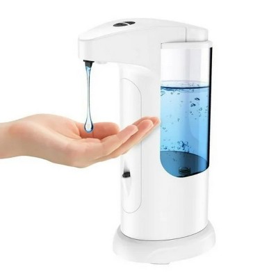 LunaLulinlk Soap Dispenser, Hand Soap Dispenser Waterproof Automatic Soap Dispenser Facial Cleanser Washroom White