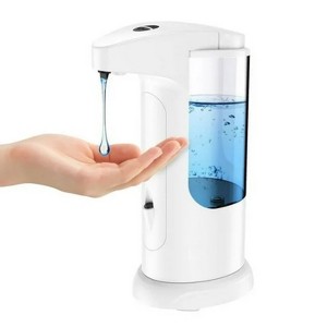 LunaLulinlk Soap Dispenser, Hand Soap Dispenser Waterproof Automatic Soap Dispenser Facial Cleanser Washroom White - 1 of 4