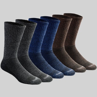 DriTech Crew Socks, Size 6-12