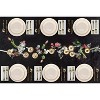 Trendables Ivory Wedding Plates with Cutlery Service for 40 Plastic Plates ivory with gold rim and Plastic Cutlery - 4 of 4