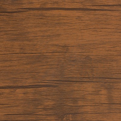 Bernard Rustic Industrial Black Metal & Walnut Wood Mobile Wine Cart