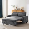 Ridstar Modern Convertible Double Sofa Bed with USB Port For Living Room-Dark Grey - 4 of 4