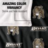 Bryant University Logo Pattern Silky 50x60 Blanket, 1 Sided - 4 of 4