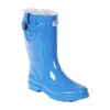 Forever Young Women's Mid-Calf Solid Color Rubber Rain Boots - 2 of 4